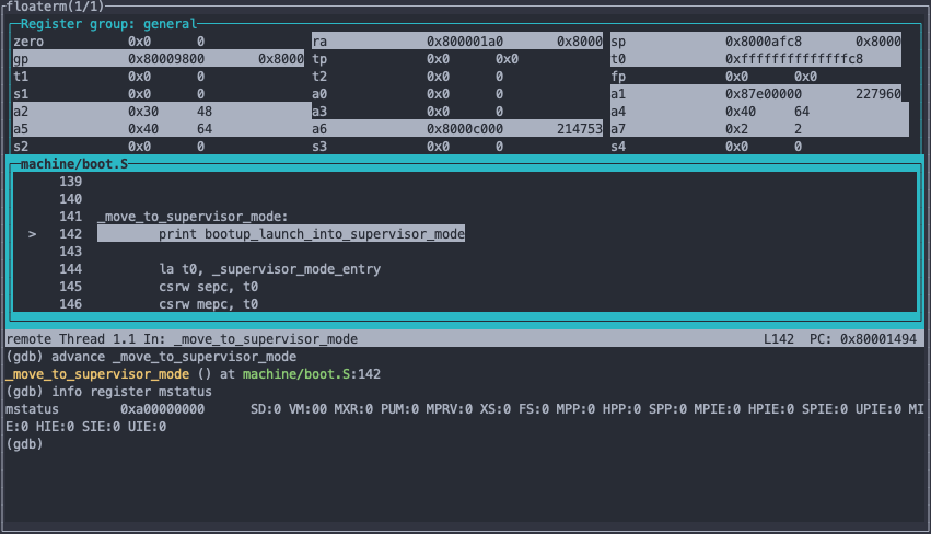 pseudOS gdb thumbnail